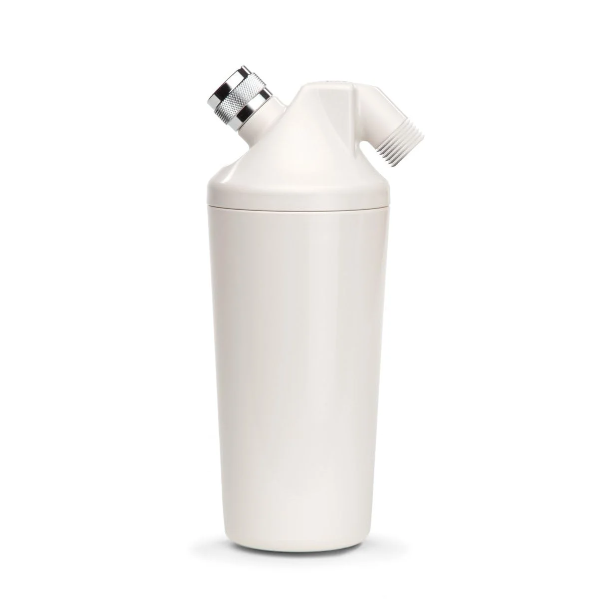 Shower head water filter for chlorine and heavy metal reduction